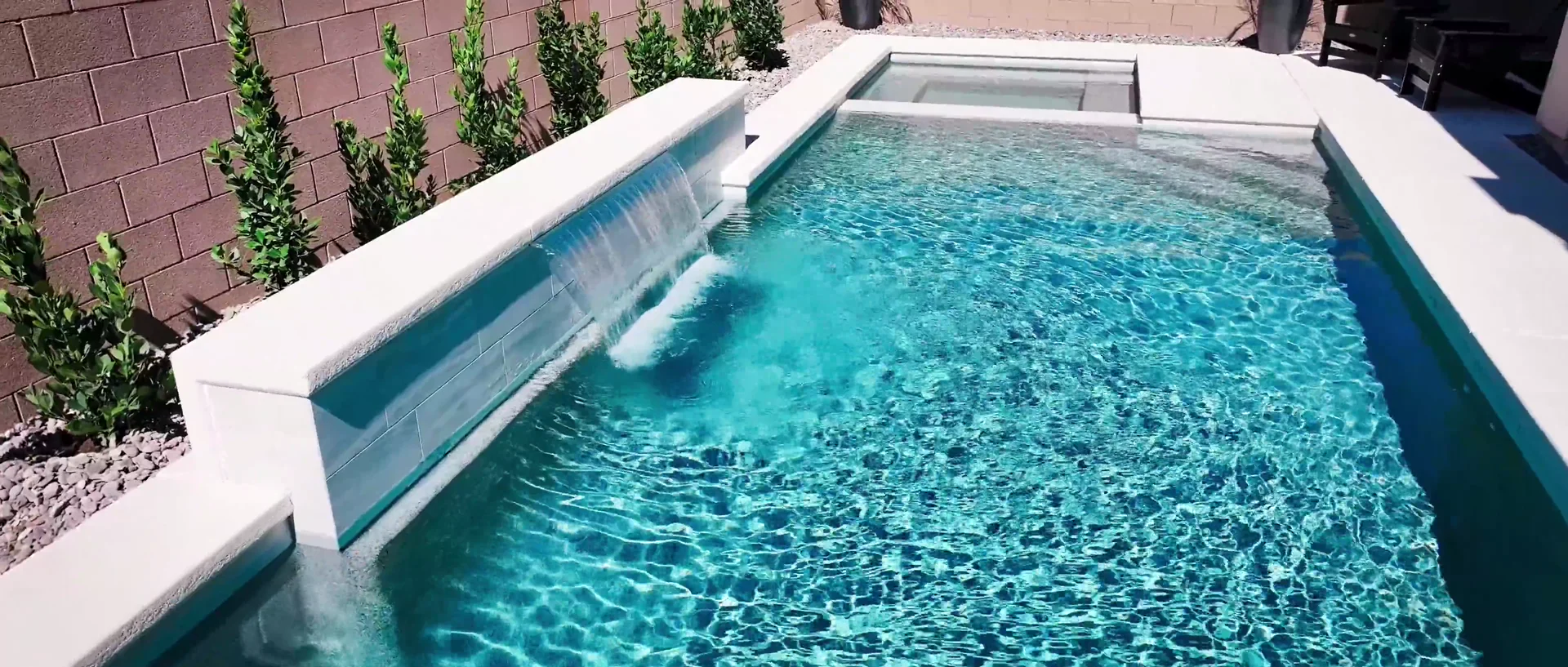 Green Valley, a custom pool and outdoor environment by Xterior Creations