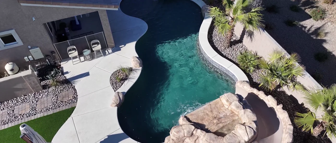 Redwood Canyon custom pool by Xterior Creations
